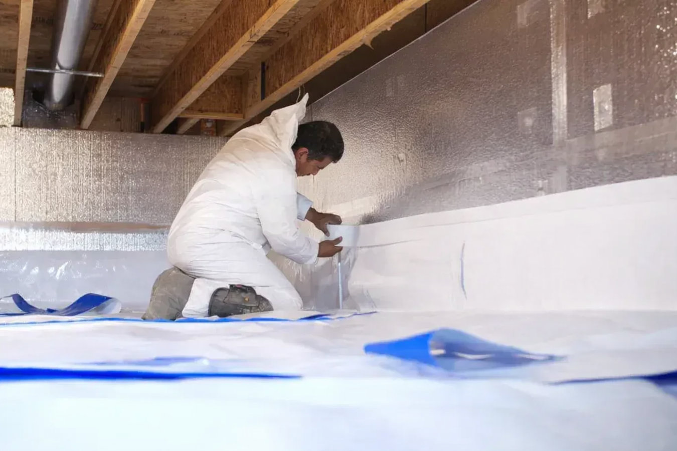 Vapor barrier installation in Lompoc, CA